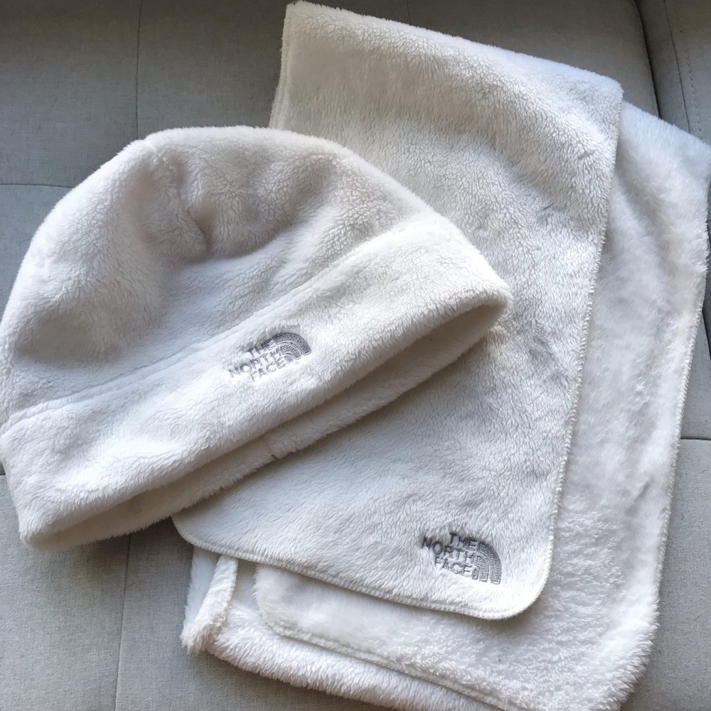 North Face Scarf and Hat